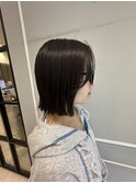 (銀座) 切りっぱなしボブ