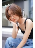 【GEEKS渋谷】ショートウルフ/クールショート/夏カラー/20代30代