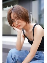 ギークス(GEEKS)&nbsp;【GEEKS渋谷】ショートウルフ/クールショート/夏カラー/20代30代