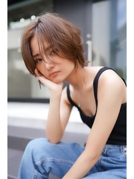 ギークス(GEEKS) 【GEEKS渋谷】ショートウルフ/クールショート/夏カラー/20代30代