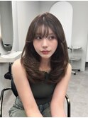 【LICCA 伊崎優李】韓国ヘア/レイヤーカット/前髪/姫カット