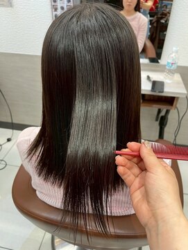 アース オーセンティック 松山銀天街店(EARTH Autentic) 髪質改善プレミアムストレート