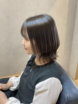 ネウィ 大分中央町店(newi)&nbsp;「酸性ストレートでつくる★ツヤ感くびれボブ」