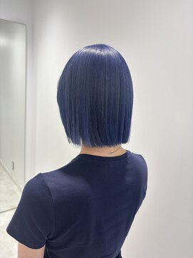 ブラウン(Brown) #haru ネイビーブルーカラー