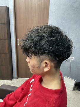 クレオ 福大通り店(CREO) 黒髪×スペインカール