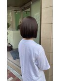髪質改善で艶めくココアミルクティー