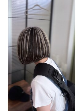 シエロヘアー(Cielo hair) ハイトーン×アンブレラカラー