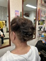 サロン ド シルク&nbsp;４０代５０代/６０代ショートボブ前髪あり