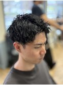メンズ/眉毛/パーマ/ツイストスパイラル/ニュアンスパーマ