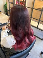 ネグリル 赤羽(Negril) レッドグラデーションカラー