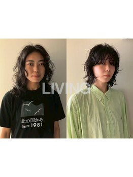 リッジはしっかり、でも作り込みすぎない絶妙な無造作感。どの長さでもキマる、こなれパーマ*[津田沼駅]