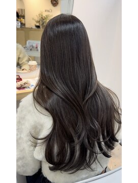 カラ フクオカ(Cara FUKUOKA) ココアブラウン《★髪質改善うる艶水素カラー＋カット★》