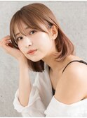内巻きボブ