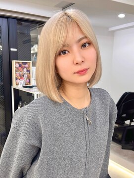 メルバイグラフ 梅田(mel by GRAFF) 【ミニボブ】ナチュラルボブ/ストレートボブ/ショートボブ