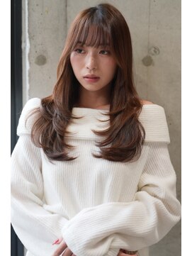 ワンカールできまるレイヤーカット！