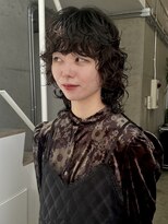 ニーム 栄(nimes)&nbsp;しっかりカールのくるくるウルフパーマ