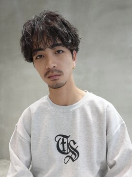 バイフィフス 原宿/表参道(by fifth) マッシュシャドウパーマスパイラルパーマ大人メンズヘア