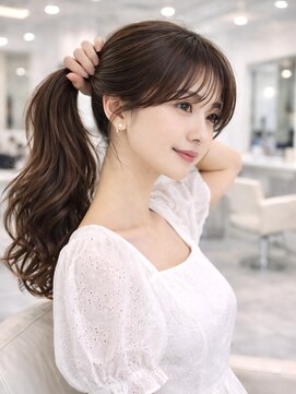 プティ(PUTY) 神戸三宮　韓国レイヤーカット　顔まわりカット