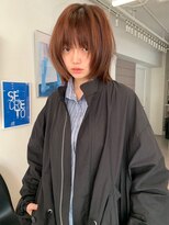 ペレ 原宿(PELE) ダブルカラー/ケアブリーチ/羽エクステ/原宿