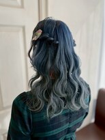 アロマ ヘアー ルーム 新宿3号店(AROMA hair room)&nbsp;推し活/ヘアセット/まとめ髪/ねじり編み/編み込みアレンジ/上品