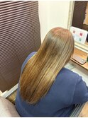 美髪矯正×艶ストレート