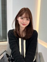 フィル 横浜(fil)&nbsp;ダークパープルミルクブラウンダウンバング