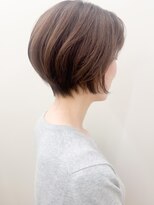 モリオフロムロンドン 原宿本店(morio from London)&nbsp;【morio原宿】ベージュカラー　丸みショート