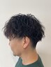 【周りと差がつく束感重視】カット+メンズパーマ