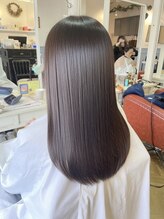 《ロングヘアの毛先まで美しく◎》まとまりと艶感を叶える美髪ケア＊[船橋/顔周りレイヤーカット/髪質改善]
