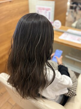 ファースト 長町店(first) 30代40代/個性をだす/品よく目立つ上品グレージュハイライト