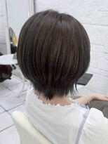 トイロ(toiro)&nbsp;レイヤーボブ×暗めアッシュブラウン