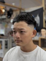 スピナーバルベアリーア(SPINNER BARBEARIA)&nbsp;リバーススタイル/フェード/SPINNER BARBEARIA/Ren