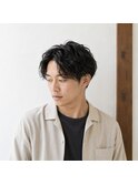 大人メンズナチュラルセンターパート　20代 30代 40代 50代 60代