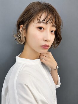ノール 国分寺(Norl)の写真/透明感ルフレ/アディクシーカラーでクリアなツヤ髪★ハイライトでより柔らかいカラー◎