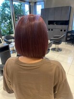 アース 南福島店(HAIR&MAKE EARTH)&nbsp;ボルドーカラー