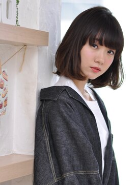 エレノア 渋谷公園通り店(Eleanor) 暗髪ナチュラルボブ【PREGO】