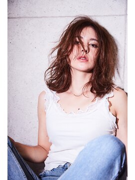 ヘアサロン ドットプラス 町田店(dot. plus) セミミディアム×ラフ×イルミナ【dot.plus 町田】