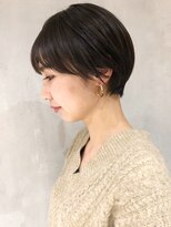 アルバム 新宿(ALBUM SHINJUKU)&nbsp;タイトショート_セミウェットウェーブオリーブカラー_ba278902