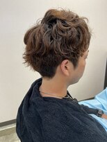 メンズヘアーサロンオーザ メンズスパイラルパーマスタイル