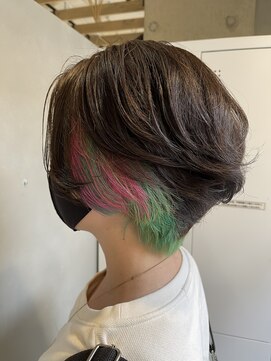 エイト 上野店(EIGHT ueno) 【EIGHT ueno】山田_インナーカラー