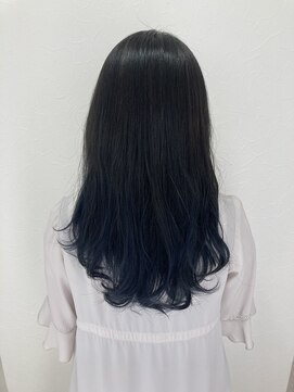シエル 立川店(CIEL) 【CIEL 佐藤】ブルーグラデーション