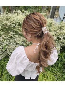 シエル(hair terrace Ciel) 大人ポニーテール