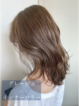 ケードット(K.) 抜け感ミディアムレイヤー