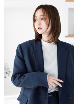 トティア 梅田(Totia) 【Totia梅田】鎖骨ミディアム×ニュアンスカラー