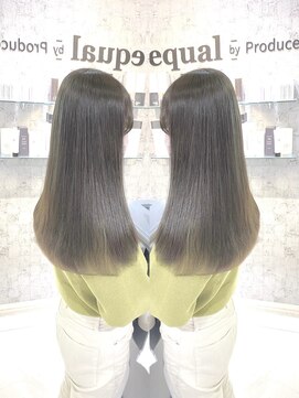 プレシャスバイプロデュース(precious by Produce) 艶髪カーキアッシュ［町田/町田駅/町田店/町田駅前/縮毛矯正］