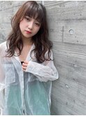 tuuli☆20代30代40代ベビーバングショコラベージュワンカール
