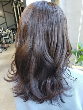 ラフランクリー(la frankly) 20代30代/大人かわいい/外ハネボブ/髪質改善/サンドベージュ