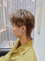 パシフィックダズールコパン(Pacific Dazzle copain)&nbsp;神戸メンズカット　ウルフ　ハイトーン