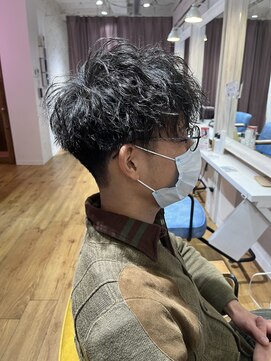 アヴァンス 天王寺店(AVANCE.) MEN'S HAIR 刈り上げマッシュ×ツイスパ
