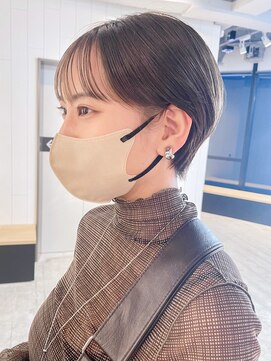 アイティーバイアルバム 北千住店(IT by ALBUM) ブラウンショート_ショコラアッシュヘルシースタイル_ba403022